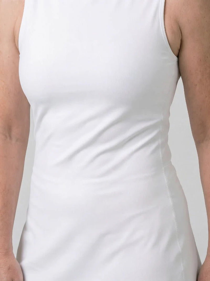 IRIE BOAT NECK FLARED TENNIS DRESS - Lavesna