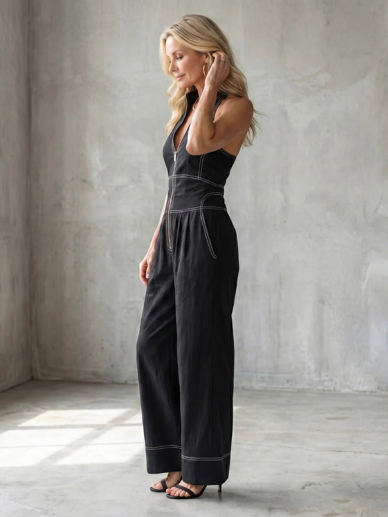 THE NOVA CONTRAST JUMPSUIT - Lavesna