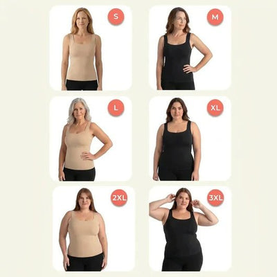 Lavesna's Built-In Bra Comfort Shaper Tank - Lavesna