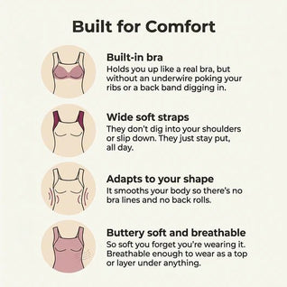 Lavesna's Built-In Bra Comfort Shaper Tank
