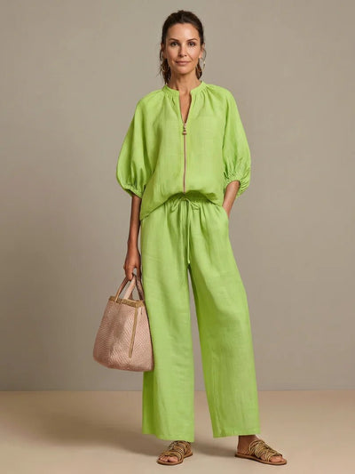 THE ARIA WIDE LEG SET - Lavesna