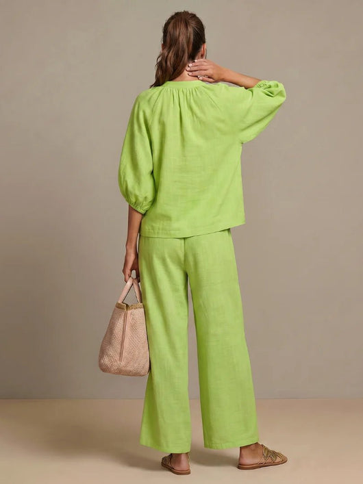 THE ARIA WIDE LEG SET - Lavesna