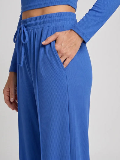 THE AVANA CROP PANTS SET - Lavesna