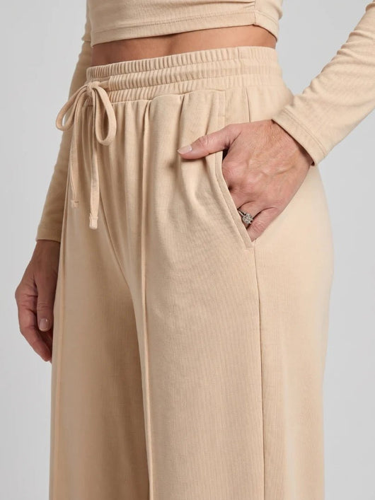 THE AVANA CROP PANTS SET - Lavesna