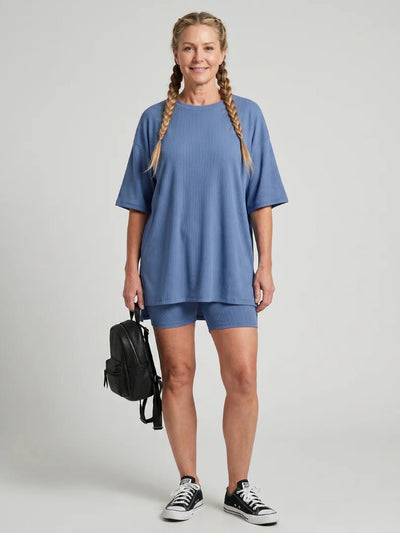 THE COLETTE BIKER SHORTS SET - Lavesna