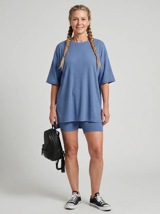 THE COLETTE BIKER SHORTS SET - Lavesna
