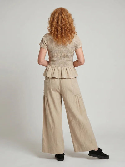 THE EIRENE PEPLUM PANTS SET - Lavesna