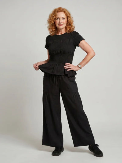 THE EIRENE PEPLUM PANTS SET - Lavesna