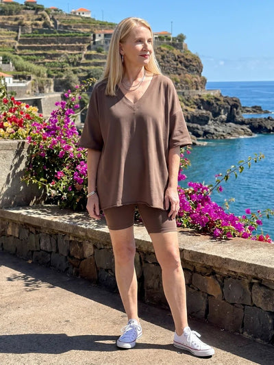 THE LUCINDA RELAXED SHORTS SET - Lavesna
