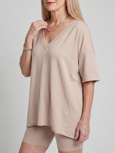 THE LUCINDA RELAXED SHORTS SET - Lavesna