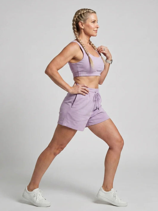 THE LYSA CROP SHORTS SET - Lavesna