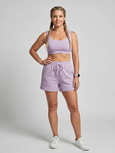 THE LYSA CROP SHORTS SET - Lavesna