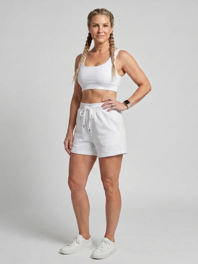 THE LYSA CROP SHORTS SET - Lavesna