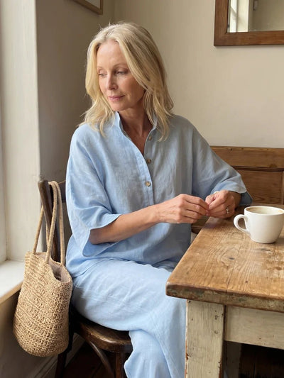 THE NADIA RELAXED TROUSER SET - Lavesna