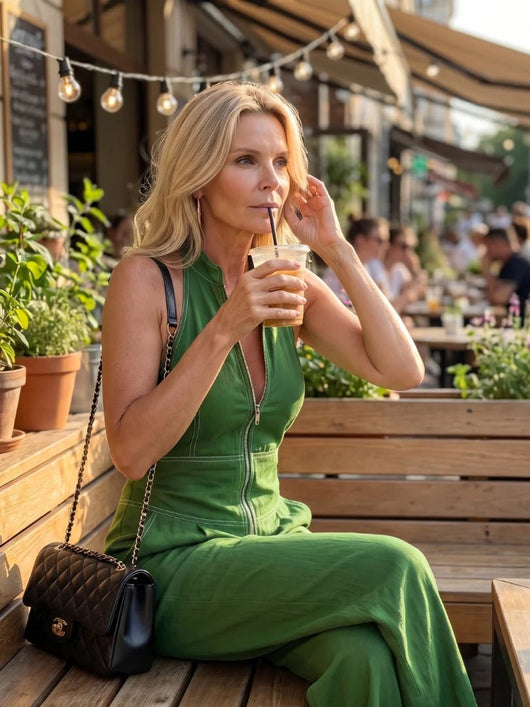 THE NOVA CONTRAST JUMPSUIT - Lavesna