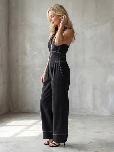 THE NOVA CONTRAST JUMPSUIT - Lavesna