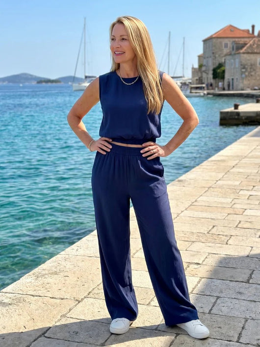 THE OTILIA COMFORT PANTS SET - Lavesna