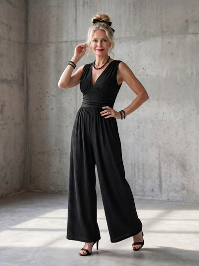 THE SELENA WIDE LEG JUMPSUIT - Lavesna