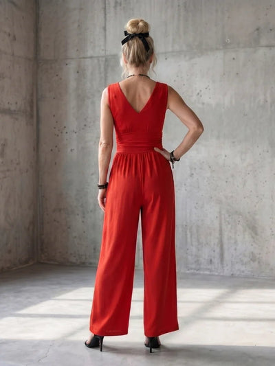 THE SELENA WIDE LEG JUMPSUIT - Lavesna