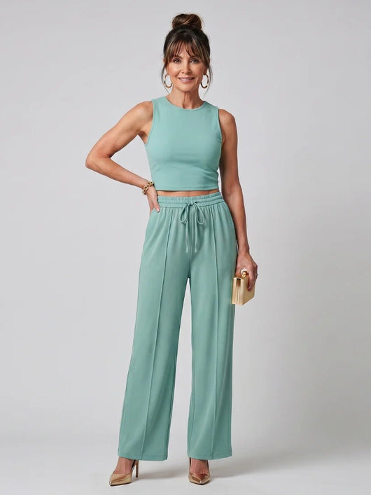 THE VALENCIA WIDE LEG SET - Lavesna