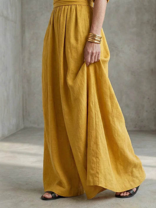THE VERA WIDE LEG JUMPSUIT - Lavesna