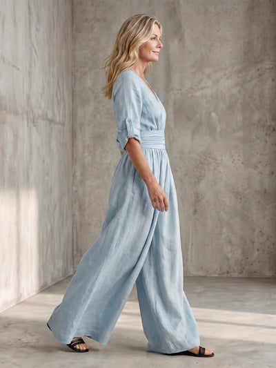 THE VERA WIDE LEG JUMPSUIT - Lavesna