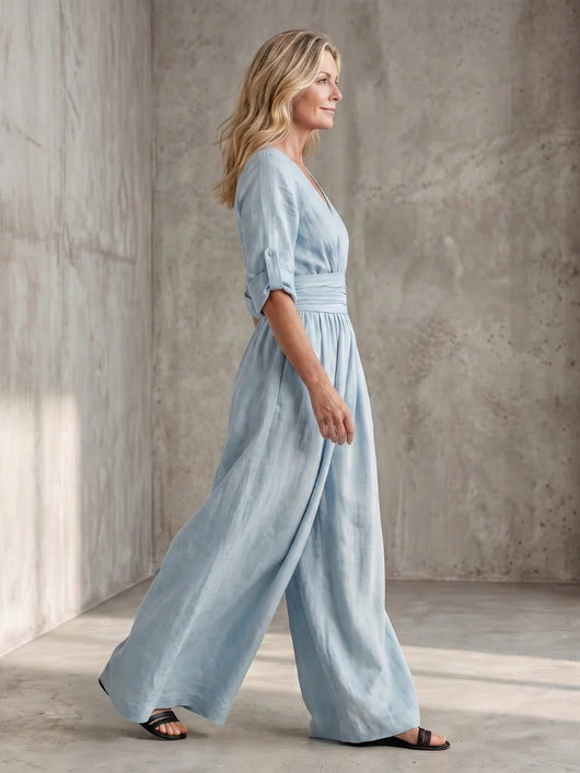 THE VERA WIDE LEG JUMPSUIT - Lavesna