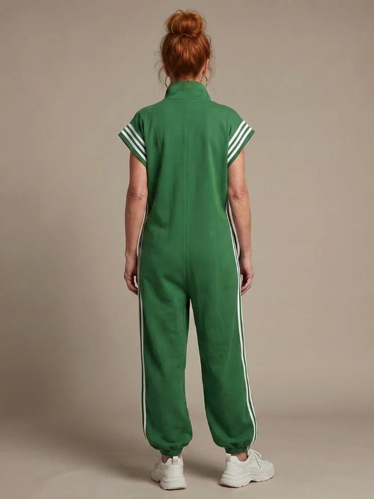 THE ZOLA STRIPE JUMPSUIT - Lavesna