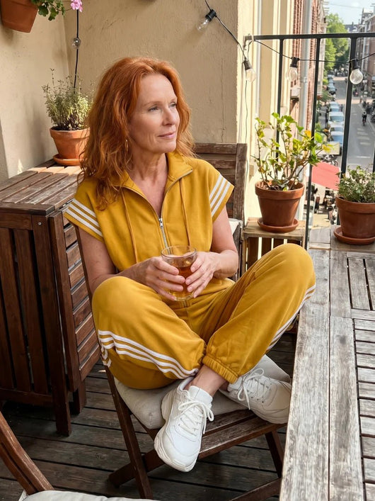 THE ZOLA STRIPE JUMPSUIT - Lavesna