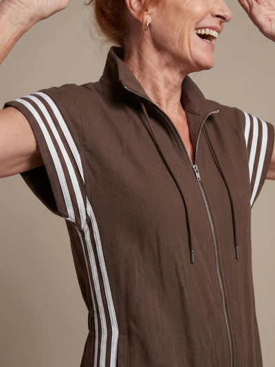 THE ZOLA STRIPE JUMPSUIT - Lavesna