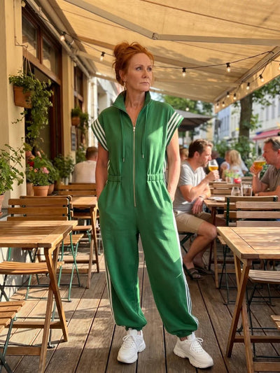 THE ZOLA STRIPE JUMPSUIT - Lavesna