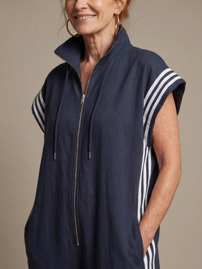 THE ZOLA STRIPE JUMPSUIT - Lavesna