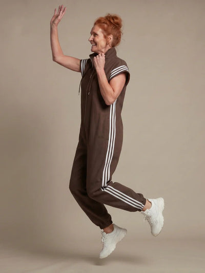 THE ZOLA STRIPE JUMPSUIT - Lavesna