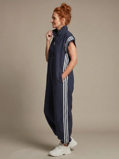 THE ZOLA STRIPE JUMPSUIT - Lavesna