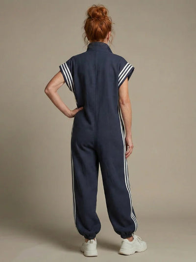 THE ZOLA STRIPE JUMPSUIT - Lavesna